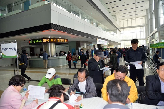 [NSP PHOTO]성남시, 구인·구직 만남의 날 행사 19일 개최