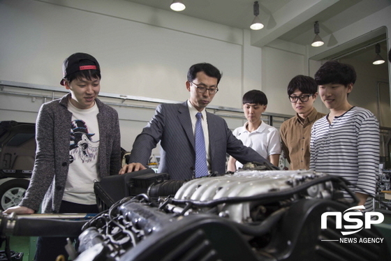NSP통신-경일대 기계자동차학부 수업장면. (사진=경일대학교)