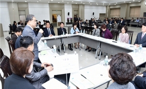 [NSP PHOTO]이재정 경기도교육감, 새로운 교육 함께 만들어 가자