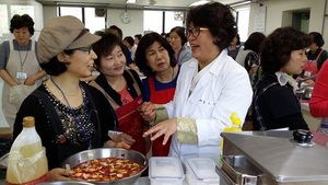 [NSP PHOTO]의왕시 우리음식연구회, 봄 사찰요리 교육 개강