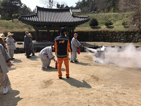 [NSP PHOTO]경북도 소방본부, 석가탄신일 대비 화재예방대책 추진