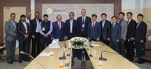 [NSP PHOTO]안양시의회 김대영 의장, 인도전자산업협회 방문단 접견