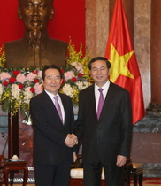 [NSP PHOTO]정세균 의장, 베트남 정부에 한국기업 배려와 지원요청