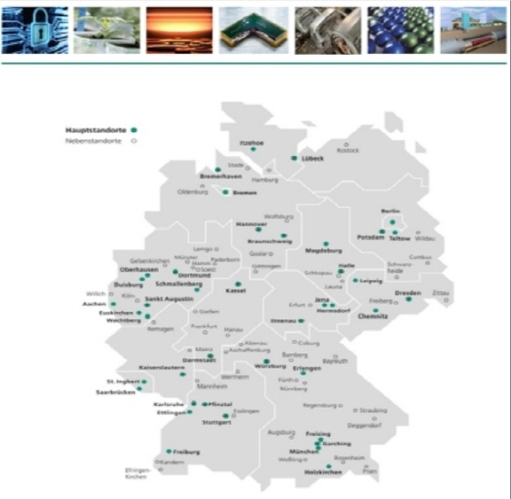 NSP통신-독일 프라운호퍼 69개 연구소와 연구단위