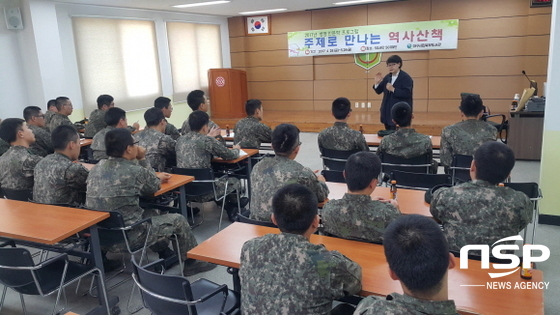 NSP통신-대구북부도서관은 대구50사단 대상 병영인문학 프로그램을 운영하고 있다. (사진=대구교육청)