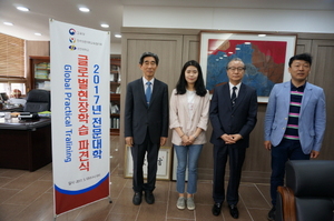 [NSP PHOTO]포항 선린대, 교육부 글로벌현장학습 미국 파견식 가져