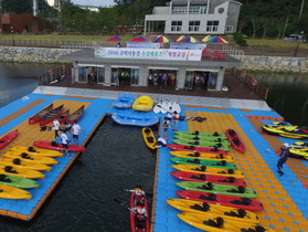 [NSP PHOTO]구미 낙동강 수상레포츠 체험센터 11일부터 개장