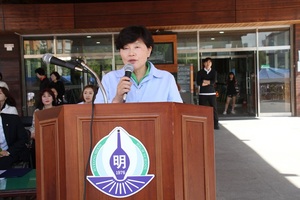 [NSP PHOTO]광명시 명문고, 한마음 체육대회···미세먼지 제로 하늘도 즐거워