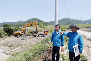 [NSP PHOTO]진도군, 가뭄 극복 농업 용수확보 행정력 집중