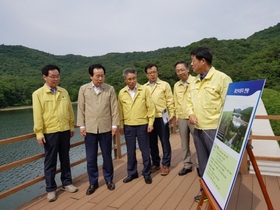 [NSP PHOTO]목포시, 인도적 차원 인근 농민 가뭄 해갈 지원