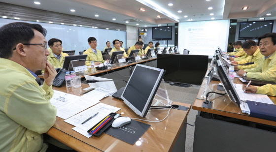 [NSP PHOTO]용인시, 재난관련 18개 부서 안전점검 회의 열어