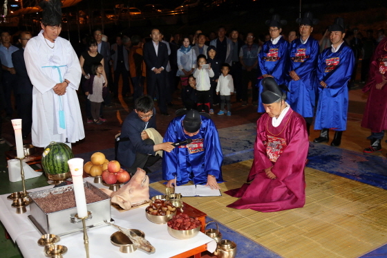 [NSP PHOTO]안성시, 가뭄극복 합동 기우제 열어