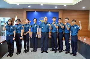 [NSP PHOTO]대구 성서서, 신임경찰관 현장실습 신고식 개최