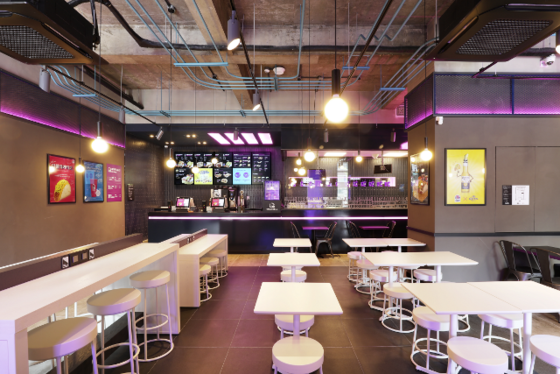 NSP통신-타코벨 강남구청점 내부모습