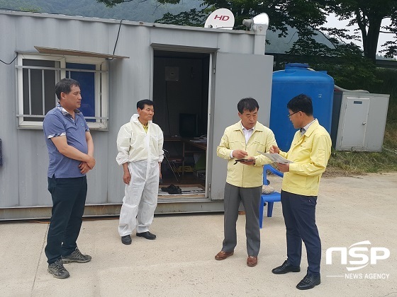[NSP PHOTO]유근주 진안 부군수, AI방역 총력대응 앞장