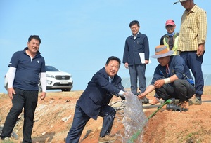 [NSP PHOTO]전남농협 , 관정 개발 등 가뭄 극복 팔걷어