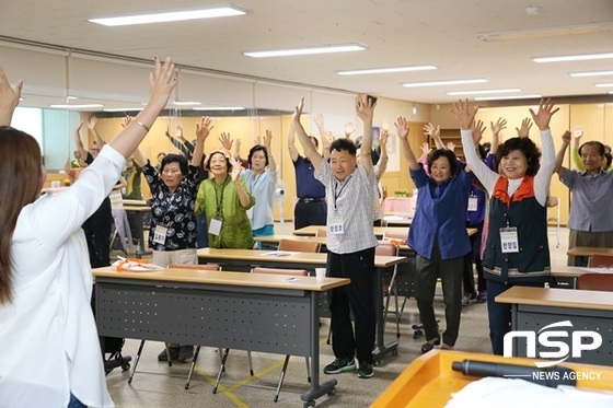 NSP통신-광주 동구가 운영하는 두근두근 뇌운동교실 . (광주 동구)