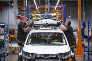 [NSP PHOTO]GM, 쉐보레 볼트EV 자율주행 시험 차량 첫 양산 성공