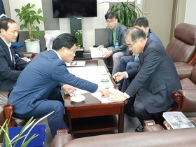 [NSP PHOTO]나주시 강인규 시장, 혁신도시 시즌2 성사 위한 광폭 행보 눈길