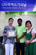 [NSP PHOTO]김은이 원광디지털대 학생, 인도문화원 요가 대회 1등 수상