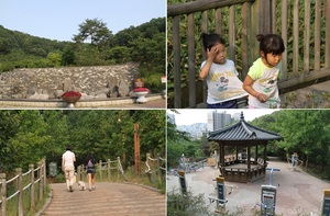 [NSP PHOTO][가볼까] 광명시, 도덕산이 품은 인공 폭포는 어딜까