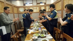 [NSP PHOTO]대구 수성서, 현장 직원 격려 위한 오찬 간담회 가져