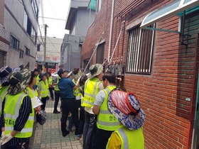 [NSP PHOTO]대구 서부서, 서구청 합동 환경정비 사업 추진