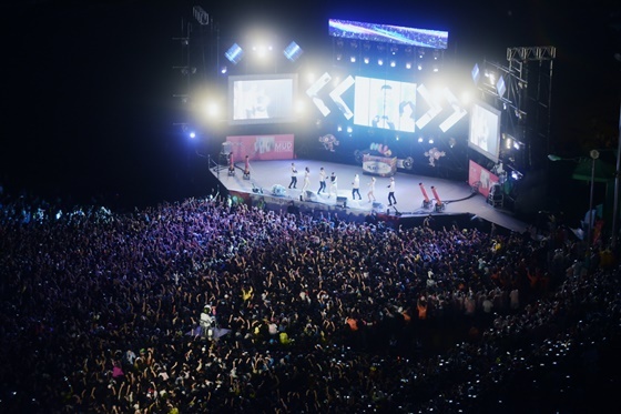 NSP통신-▲ 보령머드축제 싸이 콘서트 (사진제공=충남)