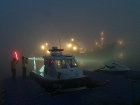 [NSP PHOTO]포항해경, 짙은 안갯속 표류선박 잇따라 구조