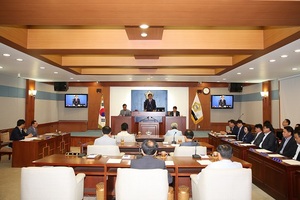 [NSP PHOTO]장수군의회, 제282회 임시회 개회