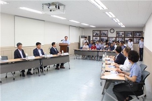 [NSP PHOTO]이재율 경기행정1부지사, 안성병원 업무보고 받아