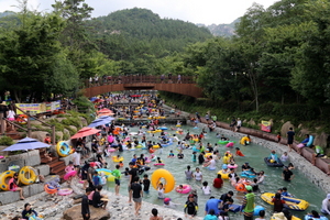 [NSP PHOTO]영암군, 기찬랜드에서 보내는 시원한 피서···문화행사도 풍성