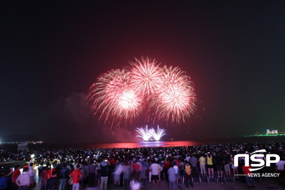NSP통신-지난 2015년 포항국제불빛축제 개막식 불꽃 (포항시)