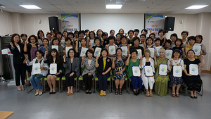 [NSP PHOTO]경북광역여성새로일하기센터, 여성 사회적협동조합 설립 지원·창업 교육 수료식 가져