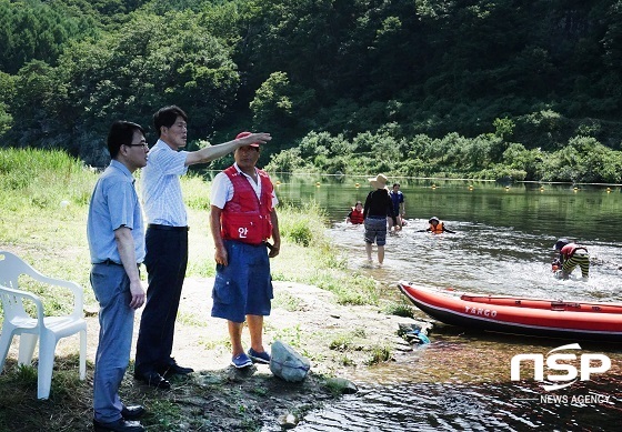 [NSP PHOTO]무주군, 휴가철 물놀이 안전대책 특별기간 운영