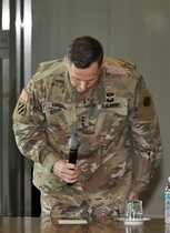 [NSP PHOTO]美 8군 토마스 밴달 사령관, 사드 반입 당시 미군 장병 행동 부적절 사과