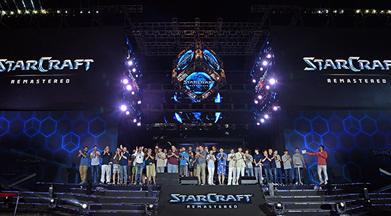 NSP통신-7월 30일 부산에서 열린 스타크래프트 리마스터 론칭 행사 GG 투게더.