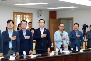 [NSP PHOTO]정기열 경기도의장, 안양시 순회토론회 참석