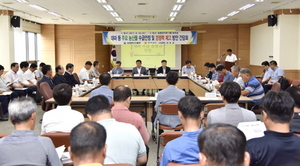 [NSP PHOTO]진도군, 대파 등 농산물 경쟁력 제고 간담회