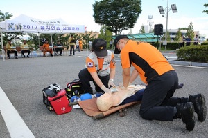 [NSP PHOTO]나주시, 을지연습 실전 방불 훈련 실시