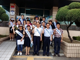 [NSP PHOTO]성주군, 성주읍서 종량제봉투 사용 집중 홍보 실시