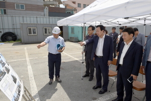 [NSP PHOTO]박홍률 목포시장, 현장중심 찾아가는 행정