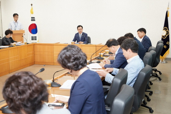 [NSP PHOTO]용인시, 시의회와 소통 부재 도마위