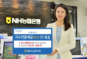 [NSP PHOTO]농협은행, 지수연동예금 17-8호 선봬…최고 2.8% 수익