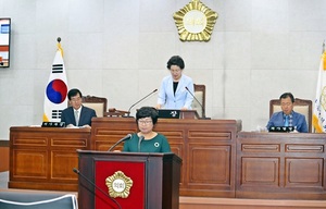 [NSP PHOTO]장흥군의회, 일자리 창출 추경 심의 임시회 개최