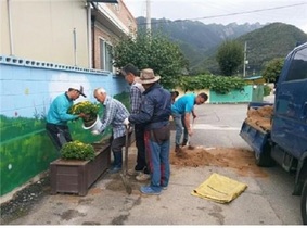 [NSP PHOTO]완주 운주면 고산촌, 풍경있는 농산촌 가꾸기 사업선정