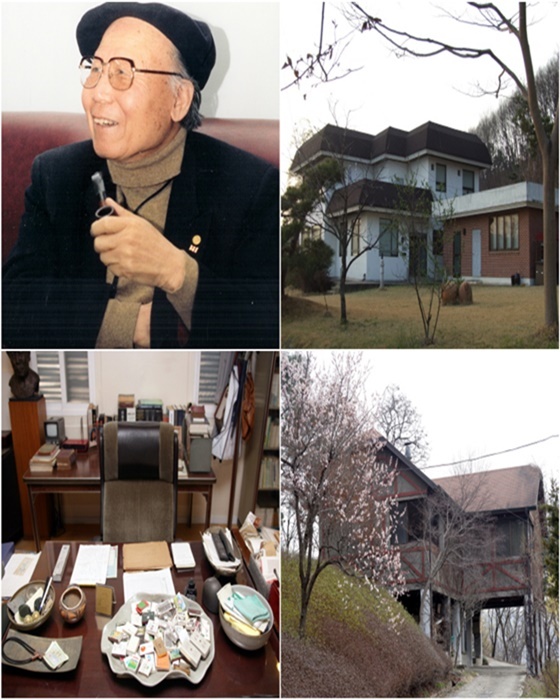 NSP통신-상좌 조병화 시인 상우 조병화 문학관 전경. 하좌 편운재 하우 청와헌. (조병화문학관)