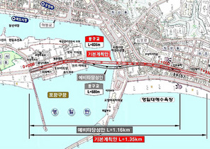 [NSP PHOTO]포항 송도동·항구동 잇는 국지도20호선 건설공사 기본설계 착수