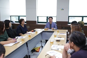 [NSP PHOTO]김동규 안산시의회운영위원장, 공방 운영자들과 간담회 가져