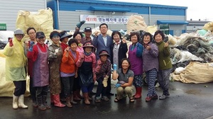 [NSP PHOTO]군산시농기센터-생활개선회, 영농쓰레기 공동수거